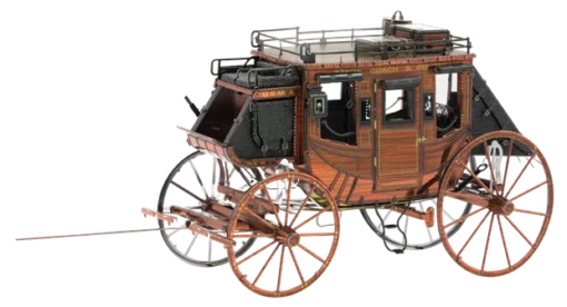 Metal Earth - Wild West Stage Coach -Best Toy Discount Store 0010397 wild west stagecoach 620