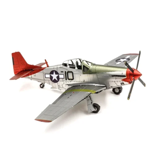 Metal Earth - ICONX - Tuskegee Airmen P-51D Mustang -Best Toy Discount Store 0011553 tuskegee airmen p 51d mustang