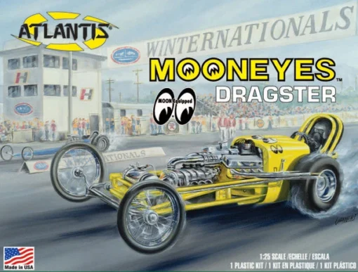 ATLANTIS 1/25 Mooneyes Dragster -Best Toy Discount Store AMC1223