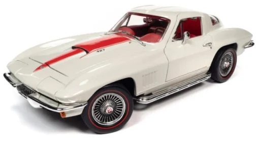 Auto World 1/18 1967 Chevy Corvette 427 Coupe -Best Toy Discount Store AMM1279