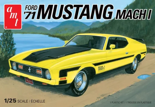 AMT 1/25 1971 Ford Mustang Mach I -Best Toy Discount Store AMT1262