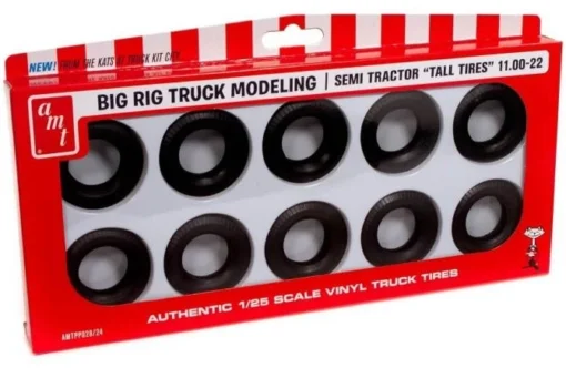 AMT 1/25 Semi Truck Tall Tires Pack -Best Toy Discount Store AMTPP028