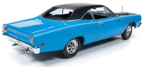 Auto World 1/18 1969 Plymouth Road Runner Class Of '69 50th Anniversary Hardtop Corporate Blue -Best Toy Discount Store ERT1184 2