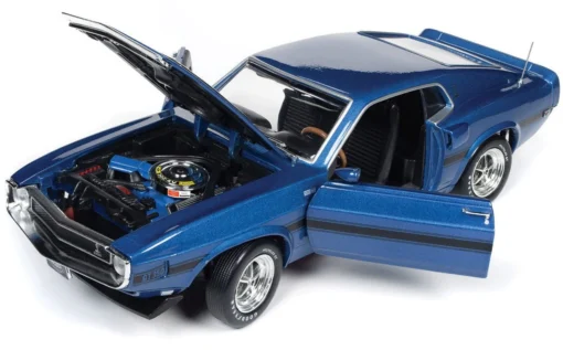 Auto World 1/18 1969 Ford Mustang Shelby® GT-350 Fastback Pilot Car Hardtop -Best Toy Discount Store ERT1188 4