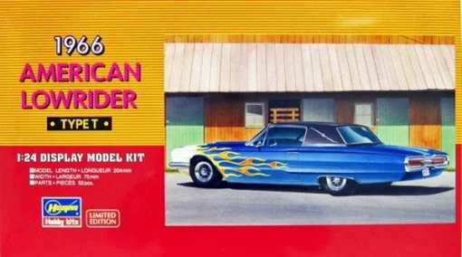 Hasegawa 1/24 1966 Ford Thunderbird Lowrider -Best Toy Discount Store HAS20379