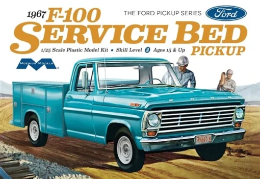 MÖBIUS 1/25 1967 Ford F100 Service Bed -Best Toy Discount Store MOE1239