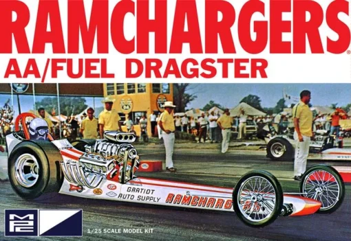 MPC 1/25 Ramchargers Front Engine Dragster Model Kit -Best Toy Discount Store MPC940