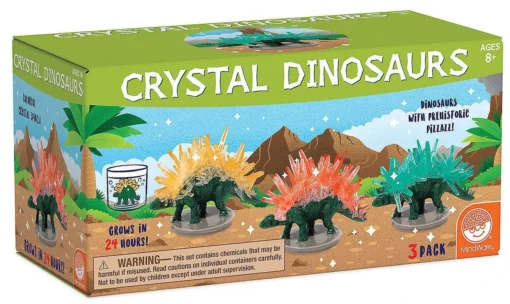 MindWare Sparkle Formations: Crystal Dinosaurs -Best Toy Discount Store MW13936170