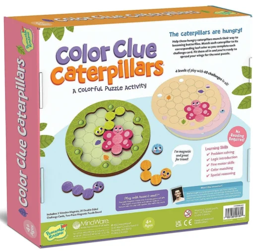 MindWare Color Clue Caterpillars -Best Toy Discount Store MW14103800 2