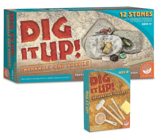 MindWare Dig It Up Minerals And Fossils -Best Toy Discount Store MW65758