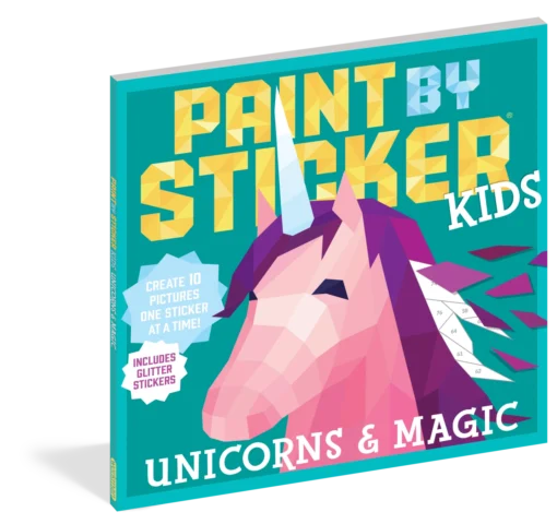 Paint By Sticker KIDS Unicorns & Magic -Best Toy Discount Store PBSkidsunicorn