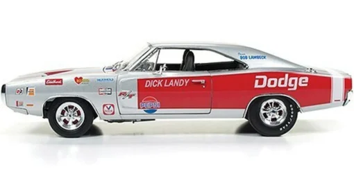 Auto World 1/18 1970 Dodge Charger R/T Dick Landy -Best Toy Discount Store RD2AW238 2