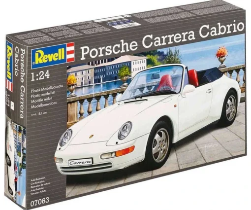 Revell 1/24 Porsche Carrera Cabrio REV7063 -Best Toy Discount Store REV7063