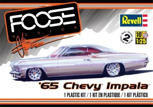 Revell 1/25 1965 Chevy Impala -Best Toy Discount Store RMX4190