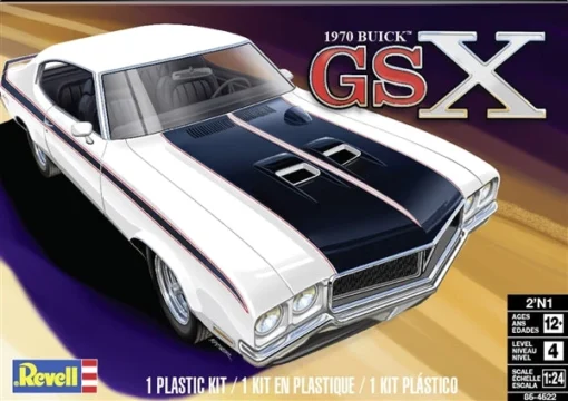 Revell 1/25 1970 Buick GSX 2 'n 1 -Best Toy Discount Store RMX4522