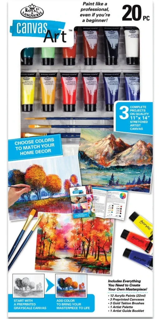 Royal Brush Canvas Art Canyon & Autumn Tree -Best Toy Discount Store ROYCANART2020