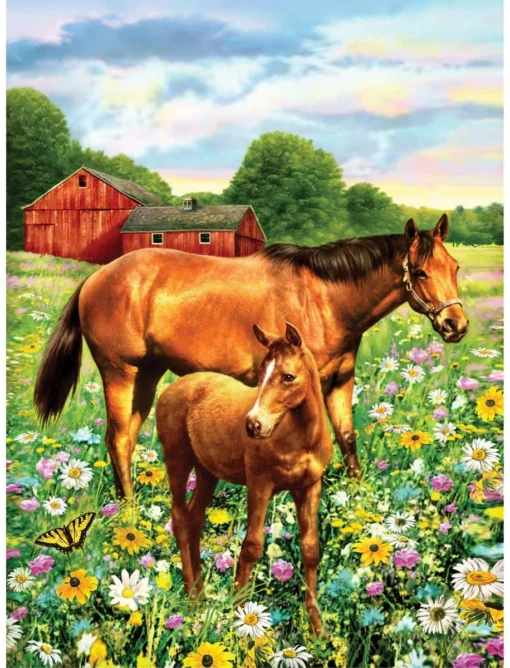 Royal Brush Paint By Number Junior Small Horse In Field -Best Toy Discount Store ROYPJS81