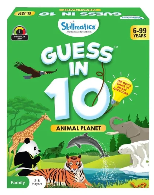 Skillmatics Guess In 10 Animals -Best Toy Discount Store SPN6061539