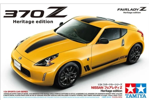 Tamiya 1/24 Nissan 370Z Heritage Edition -Best Toy Discount Store TAM24348