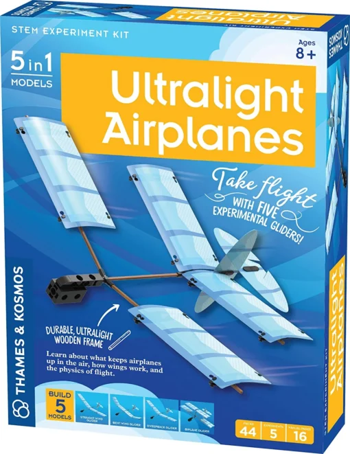 Thames & Kosmos Geek Out On Science - Ultralight Airplanes Kit -Best Toy Discount Store THA550014