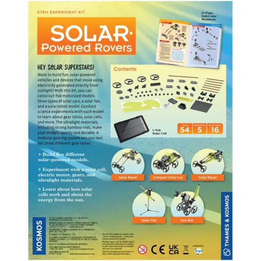 Thames & Kosmos Solar Powered Rovers -Best Toy Discount Store THA550030 2