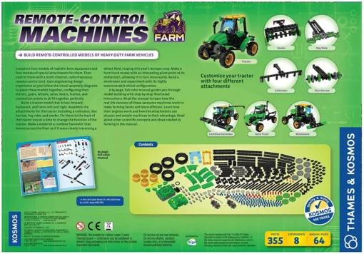 Thames & Kosmos Remote Control Machines Farm -Best Toy Discount Store THA620381 2