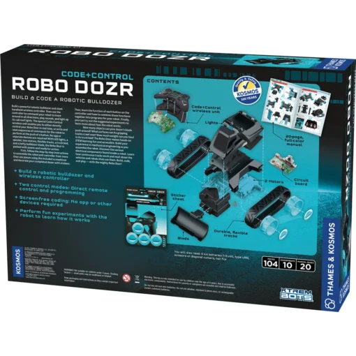 Thames & Kosmos Code + Control Robo Dozr -Best Toy Discount Store THA620393 2