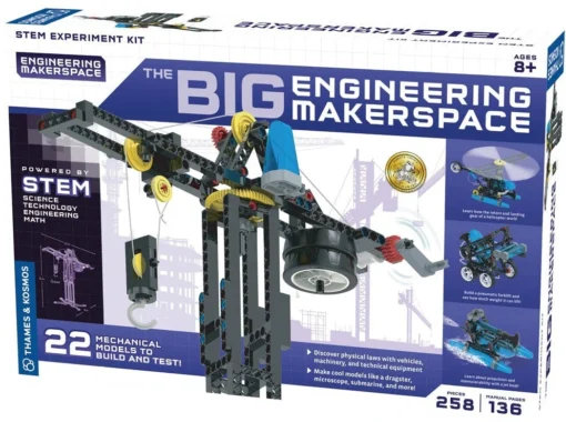 Thames & Kosmos The Big Engineering Makerspace -Best Toy Discount Store THA628154