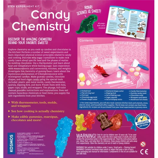 Thames & Kosmos Candy Chemistry -Best Toy Discount Store THA665003 2