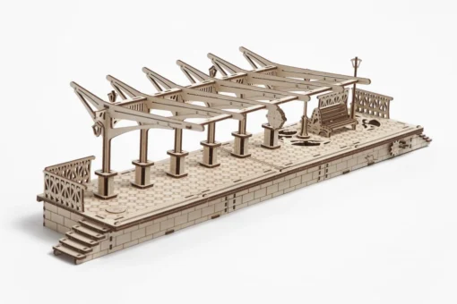 UGears Railway Platform -Best Toy Discount Store UTG0012