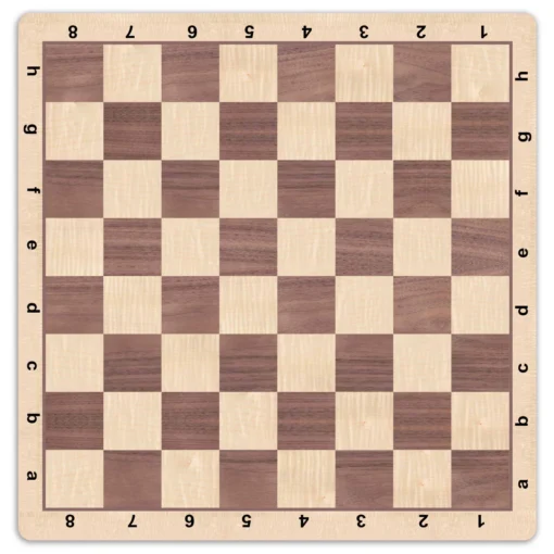 Walnut & Maple Wood Grain Mousepad Chessboard -Best Toy Discount Store WEX058921