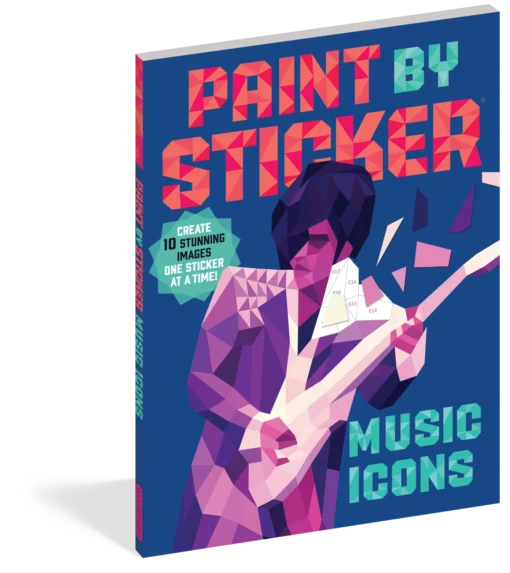 Paint By Sticker Music Icons -Best Toy Discount Store WOR100013