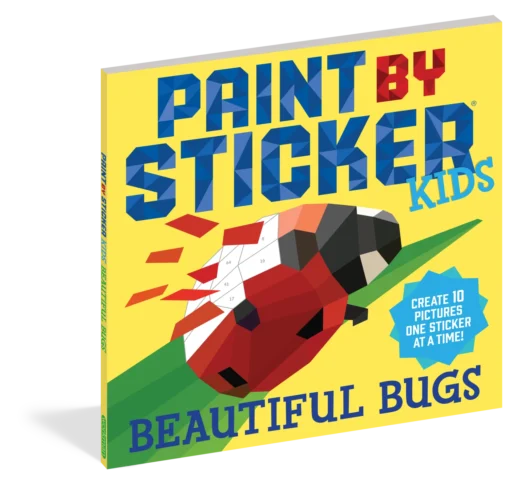 Paint By Sticker Kids: Bugs -Best Toy Discount Store WOR100295