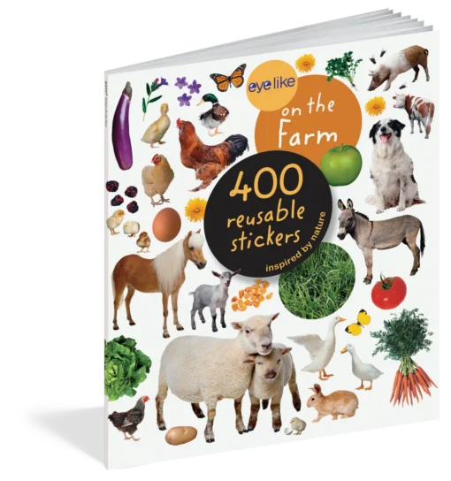 Eyelike: Farms Reusable Stickers -Best Toy Discount Store WOR16936