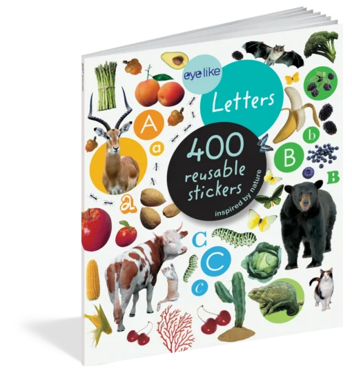 Eyelike: Letters Reusable Stickers -Best Toy Discount Store WOR17139