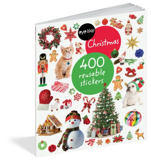 Eyelike: Christmas Reusable Stickers -Best Toy Discount Store WOR18614