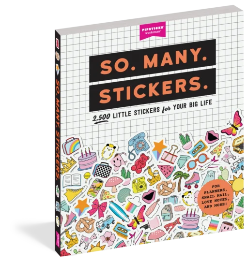 So. Many. Stickers. Book -Best Toy Discount Store WOR50715