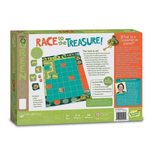 MindWare Race To The Treasure Game -Best Toy Discount Store gmc2 2