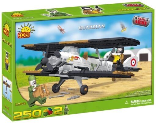 Military Guardian Bi-Plane 250 Pieces -Best Toy Discount Store COB2353