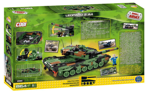 Leopard 2 A4 864 Pieces COB2618 -Best Toy Discount Store COB2618 2