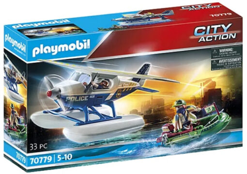 Playmobil City Action Police Seaplane -Best Toy Discount Store PM70779