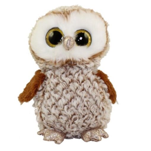 TY Percy - Brown Owl - Beanie Boo -Best Toy Discount Store percy small